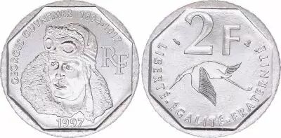 France 2 Francs Georges Guynemer - 1997 - FDC