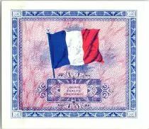 France 2 Francs Impr. am&eacute;ricaine (drapeau) - 1944 S&eacute;rie 2