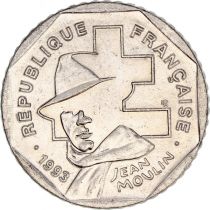 France 2 Francs Jean Moulin - 1993
