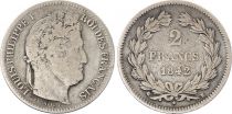 France 2 Francs Louis-Philippe 1er - 1842 K Bordeaux