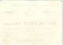 France 2 Francs Lun&eacute;ville City