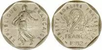 France 2 Francs Seed sower - 1982 - VF