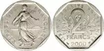 France 2 Francs Seed sower - 2000 XF