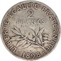 France 2 Francs Semeuse - 1898