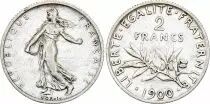France 2 Francs Semeuse - 1900