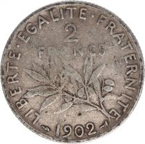 France 2 Francs Semeuse - 1902