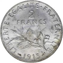 France 2 Francs Semeuse - 1915