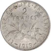 France 2 Francs Semeuse - 1919