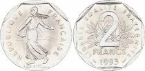 France 2 Francs Semeuse - 1993 frappe monnaie