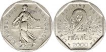 France 2 Francs Semeuse - 2000  SUP