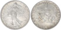 France 2 Francs Semeuse -1899 - Silver