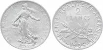 France 2 Francs Semeuse -1905