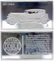 France 2 Oz Silver Bar - Medaillier Franklin - Doble S&eacute;rie E 1925 (1925) - Silver - 1982 - XF to AU
