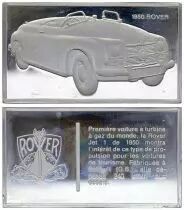 France 2 Oz Silver Bar - Medaillier Franklin - Rover Jet 1 (1950) - Silver - 1982 - XF to AU