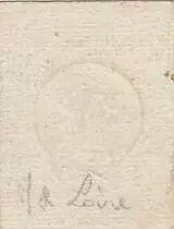 France 2 Sols - Maine et loire - Angers municipality - 1792