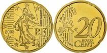 France 20 cent 2003 ? Proof (BE) ? From Official Set