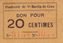 France 20 cent. Saint-Martin-de-Crau Poudrerie