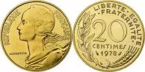 France 20 Centimes Marianne - 1978 - Issu de Coffret