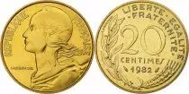 France 20 Centimes Marianne - 1982 - Issu de coffret FDC