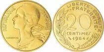 France 20 Centimes Marianne - 1984 - Issu de coffret FDC