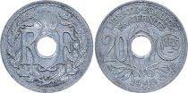 France 20 Centimes Monogram RF - 1945 - VF