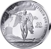 France 20 Euros Argent BE - 1 Oz Benjamin Franklin 2025