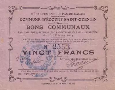 France 20 F Ecourt-Saint-Quentin
