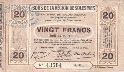 France 20 F Solesmes