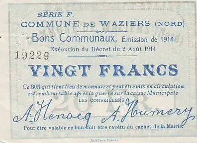 France 20 F Waziers