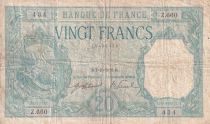 France 20 Francs - Bayard - 07-10-1916 - Série Z.660 - TB - F.11.01