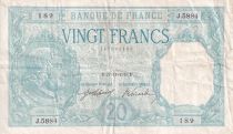 France 20 Francs - Bayard - 27-11-1918 - Série J.5884 - TTB - F.11.03a