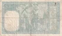 France 20 Francs - Bayard - 29-07-1918 - Serial C.5072 - F to VF - P.74
