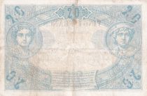 France 20 Francs - Black et - 07-11-1874  - Serial Q.108 - P61
