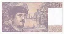 France 20 Francs - Debussy  - 1984 - Serial Q.014