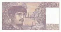 France 20 Francs - Debussy  - 1985 - Serial C.015