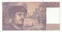 France 20 Francs - Debussy  - 1993 - Serial B.039
