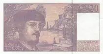 France 20 Francs - Debussy  - 1993 - Serial O.044