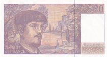 France 20 Francs - Debussy  - 1993 - Serial P.044