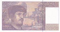 France 20 Francs - Debussy  - 1993 - Serial Y.041