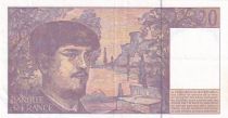 France 20 Francs - Debussy  - 1997 - Serial M.063