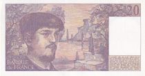 France 20 Francs - Debussy - 1980 - Serial A.001 - P.151