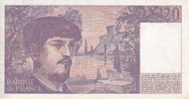 France 20 Francs - Debussy - 1980 - Serial W.002 - P.151