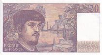 France 20 Francs - Debussy - 1980 - Serial X.006 - P.151