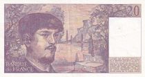 France 20 Francs - Debussy - 1980 - Serial Y.002