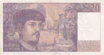 France 20 Francs - Debussy - 1981 - Serial M.007