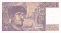 France 20 Francs - Debussy - 1981 - Serial T.008