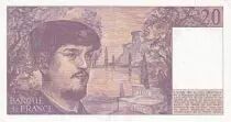 France 20 Francs - Debussy - 1983 - Serial K.010