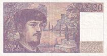 France 20 Francs - Debussy - 1983 - Serial X.012