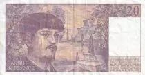 France 20 Francs - Debussy - 1984 - Serial G.013 - P.151