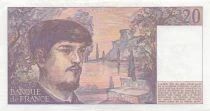 France 20 Francs - Debussy - 1984 - S&eacute;rie H.014